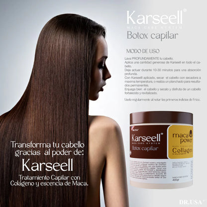 Botox Capilar Karseell | Hidratación y brillo profesional